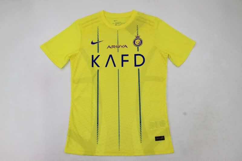 Thailand Quality(AAA) 23/24 Al Nassr FC Home Soccer Jersey (Player)