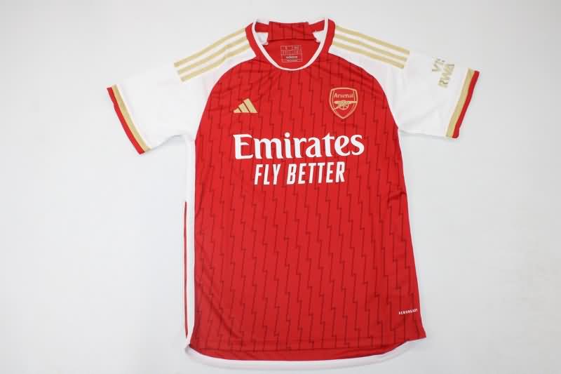 Thailand Quality(AAA) 23/24 Arsenal Home Soccer Jersey