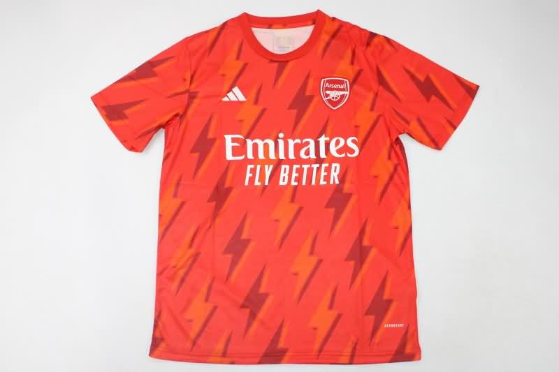 Thailand Quality(AAA) 23/24 Arsenal Training Soccer Jersey 02