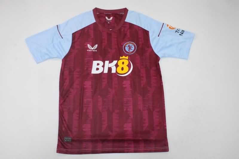 Thailand Quality(AAA) 23/24 Aston Villa Home Soccer Jersey