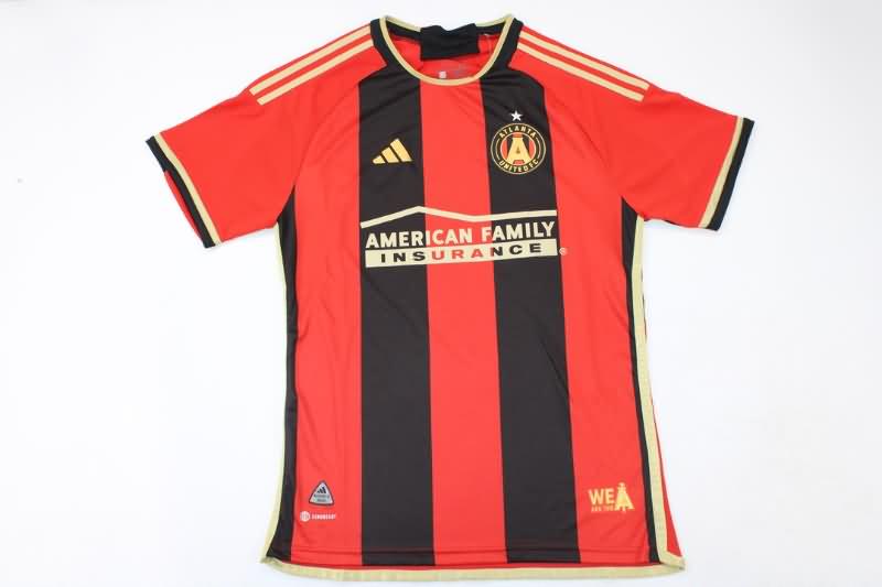 Thailand Quality(AAA) 2023 Atlanta United Home Soccer Jersey (Player)