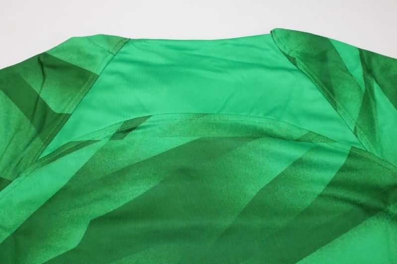 Thailand Quality(AAA) 23/24 Atletico Madrid Goalkeeper Green Soccer Jersey