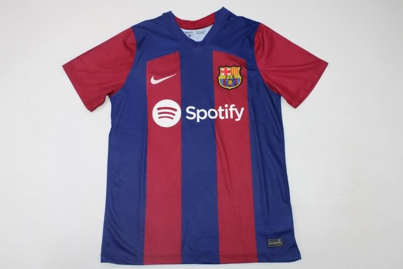 Thailand Quality(AAA) 23/24 Barcelona Home Soccer Jersey