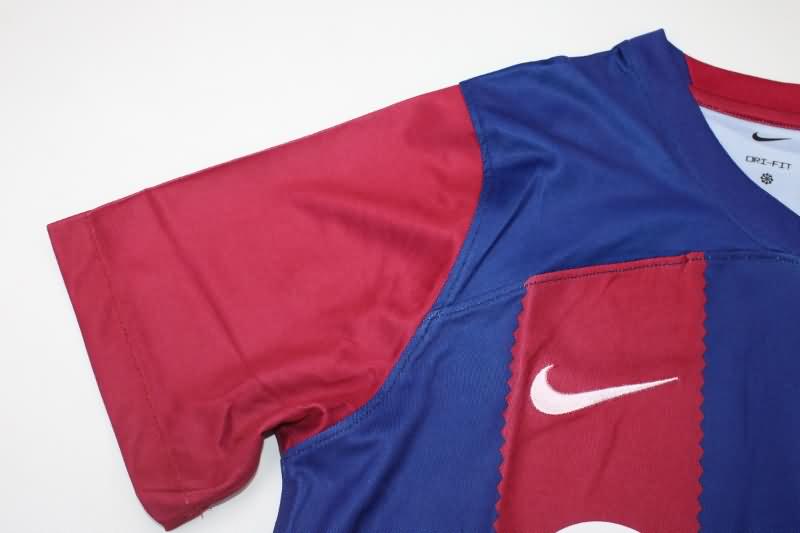 Thailand Quality(AAA) 23/24 Barcelona Home Soccer Jersey