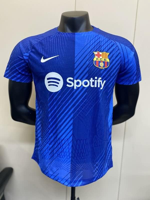 Thailand Quality(AAA) 23/24 Barcelona Training Soccer Jersey (Player) 03