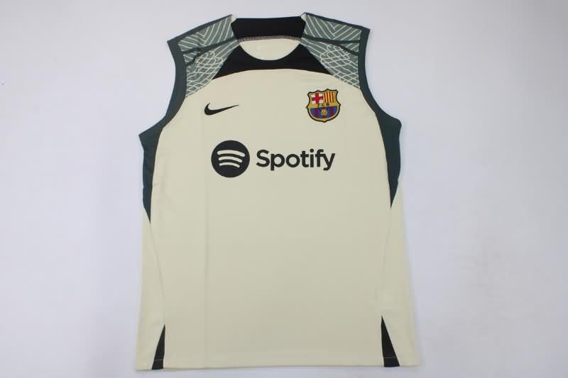 Thailand Quality(AAA) 23/24 Barcelona Training Vest Soccer Jersey 03