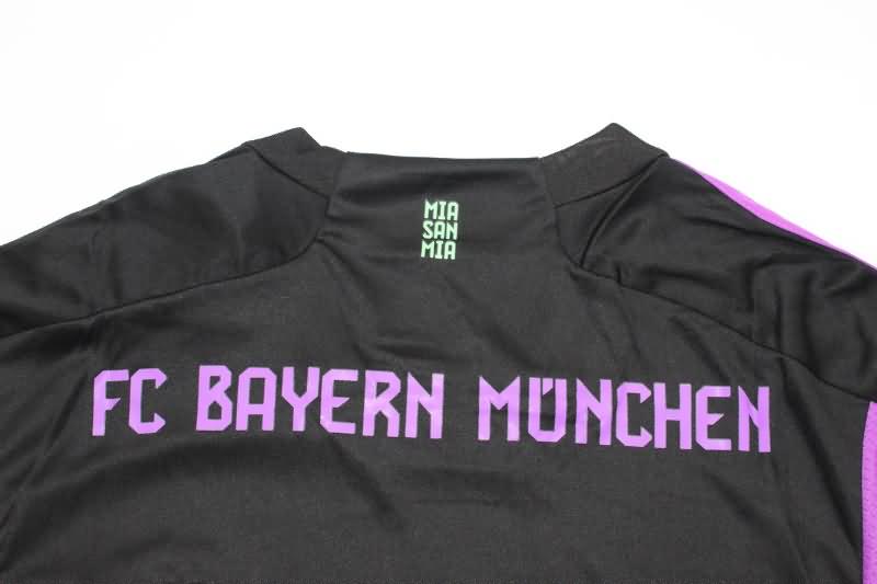 Thailand Quality(AAA) 23/24 Bayern Munich Away Long Sleeve Soccer Jersey