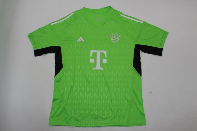 Thailand Quality(AAA) 23/24 Bayern Munich Goalkeeper Greend Soccer Jersey