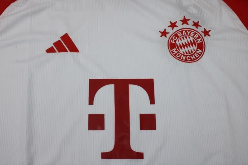 Thailand Quality(AAA) 23/24 Bayern Munich Home Long Sleeve Soccer Jersey