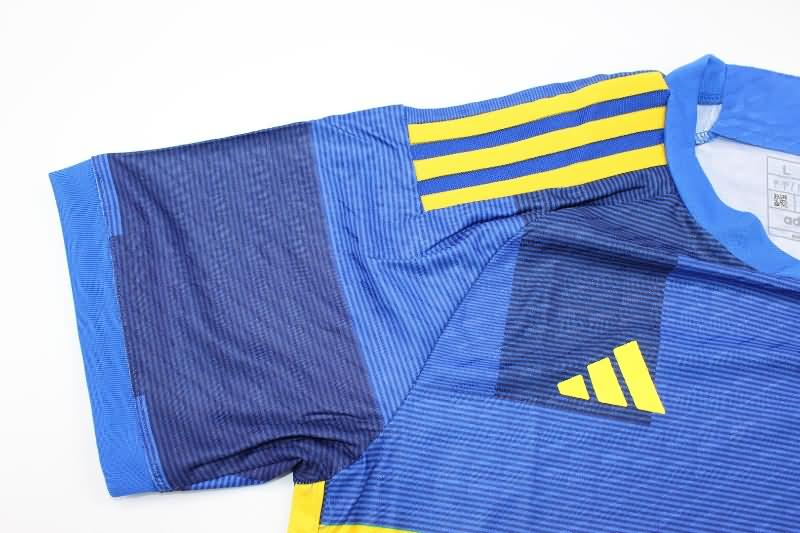 Thailand Quality(AAA) 23/24 Boca Juniors Home Soccer Jersey (Player)