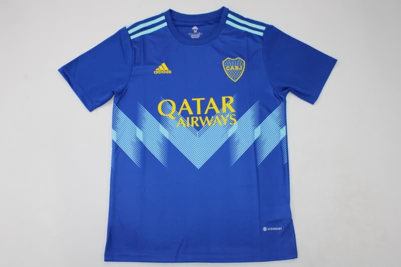 Thailand Quality(AAA) 2023 Boca Juniors Home Soccer Jersey