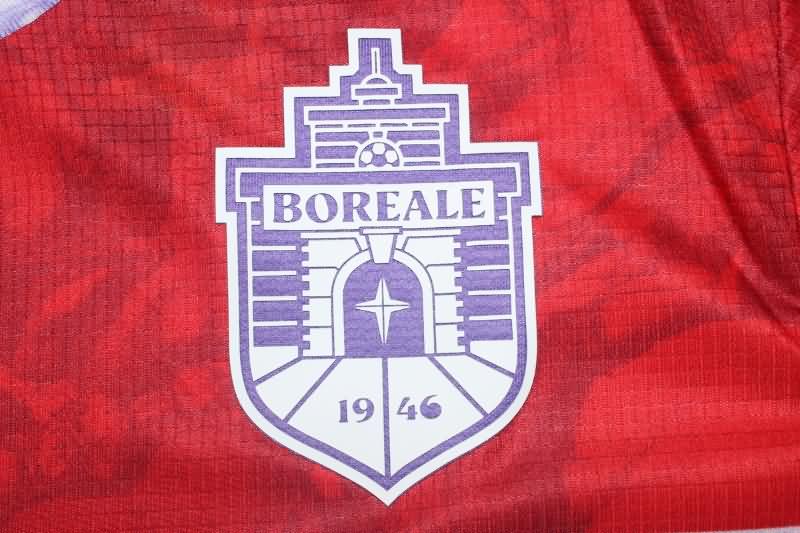 Thailand Quality(AAA) 23/24 Boreale Goalkeeper Red Soccer Jersey