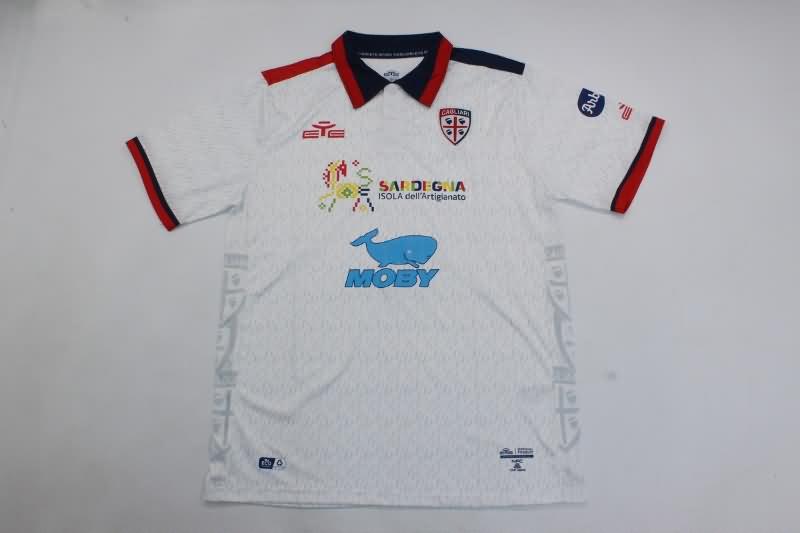 Thailand Quality(AAA) 23/24 Cagliari Away Soccer Jersey