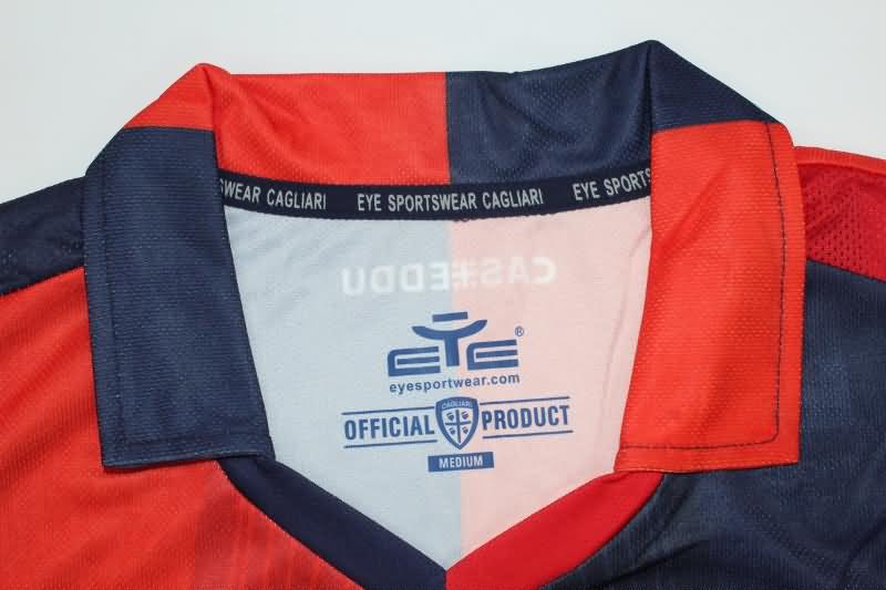 Thailand Quality(AAA) 23/24 Cagliari Home Soccer Jersey
