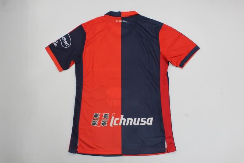 Thailand Quality(AAA) 23/24 Cagliari Home Soccer Jersey