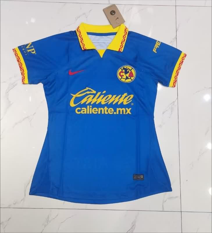 Thailand Quality(AAA) 23/24 Club America Away Women Soccer Jersey