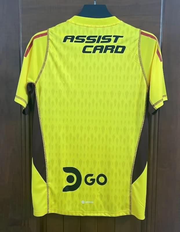 Thailand Quality(AAA) 2023 Colo Colo Goalkeeper Yellow Soccer Jersey
