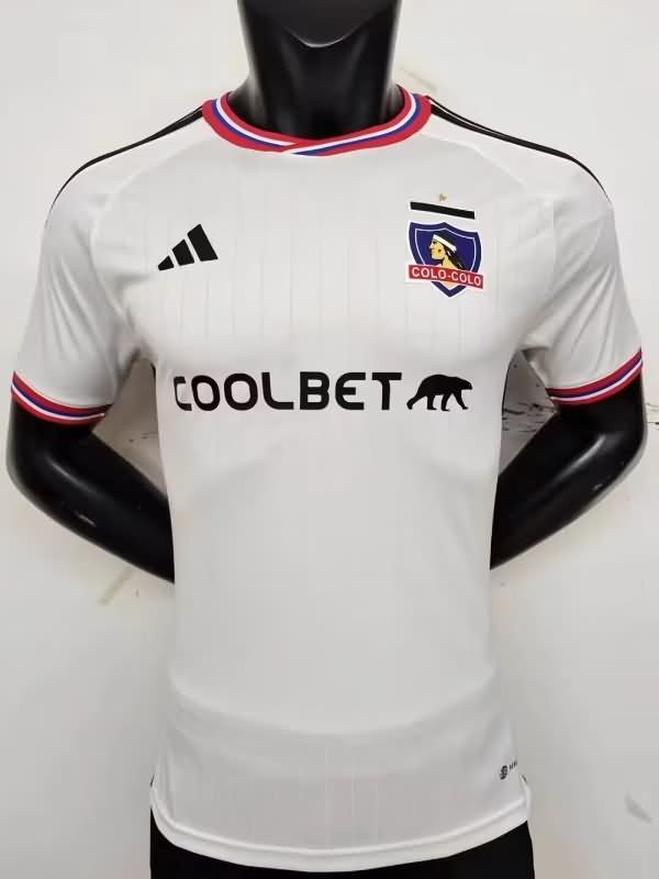 Thailand Quality(AAA) 2023 Colo Colo Home Soccer Jersey (Player)