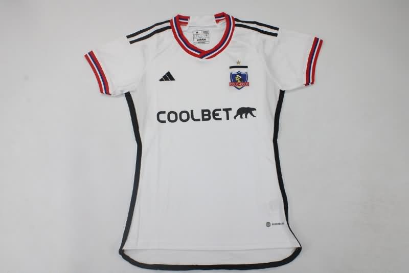 Thailand Quality(AAA) 2023 Colo Colo Home Women Soccer Jersey