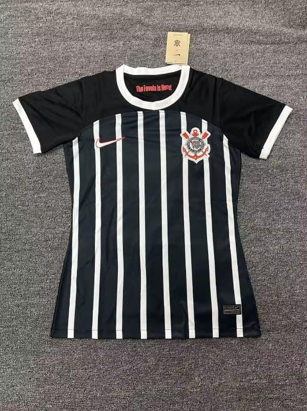 Thailand Quality(AAA) 2023 Corinthians Away Women Soccer Jersey