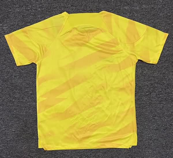 Thailand Quality(AAA) 2023 Corinthians Goalkeeper Yellow Soccer Jersey
