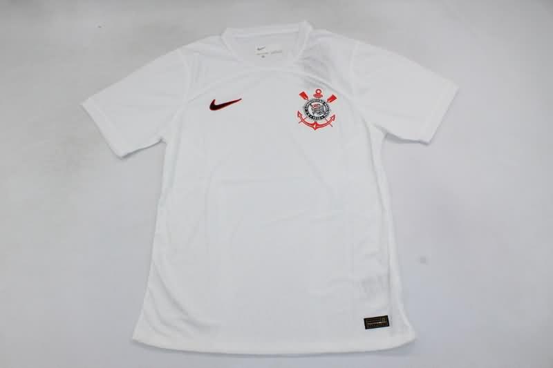 Thailand Quality(AAA) 2023 Corinthians Home Soccer Jersey (Player)