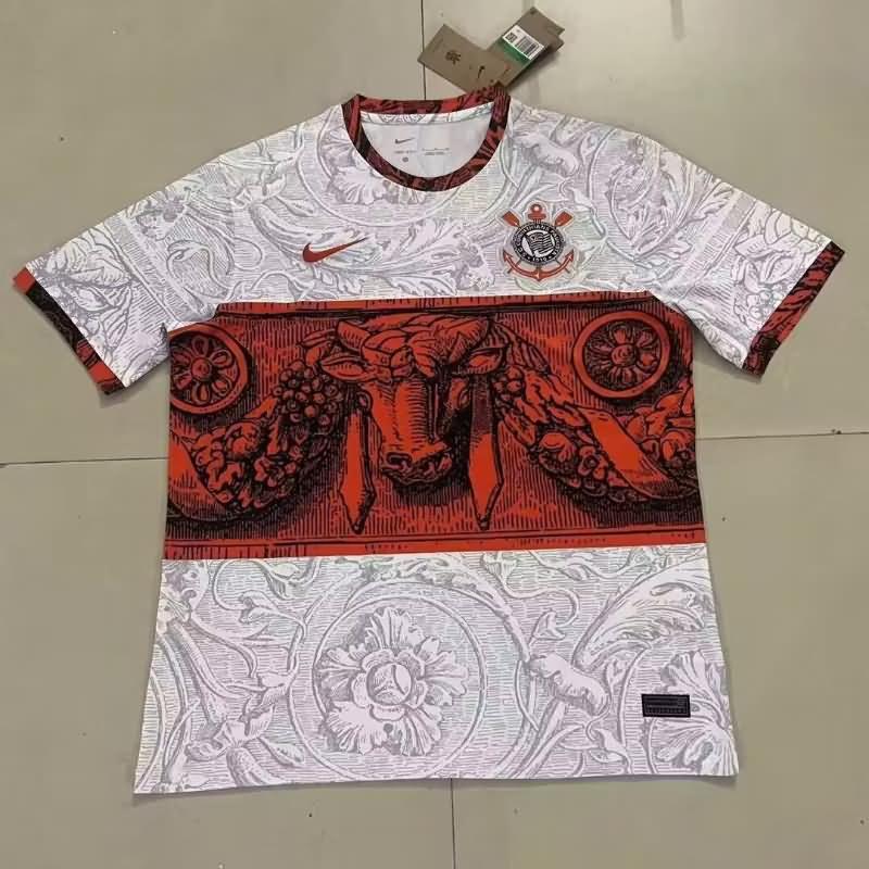 Thailand Quality(AAA) 2023 Corinthians Training Soccer Jersey