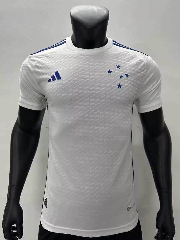 Thailand Quality(AAA) 2023 Cruzeiro Away Soccer Jersey (Player)