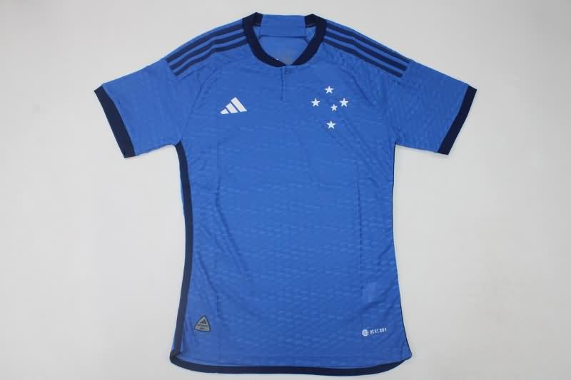 Thailand Quality(AAA) 2023 Cruzeiro Home Soccer Jersey (Player)