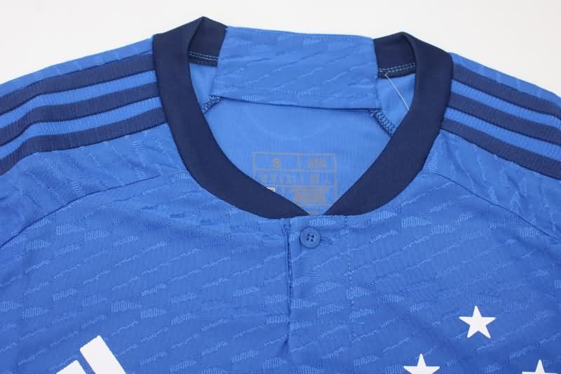 Thailand Quality(AAA) 2023 Cruzeiro Home Soccer Jersey (Player)