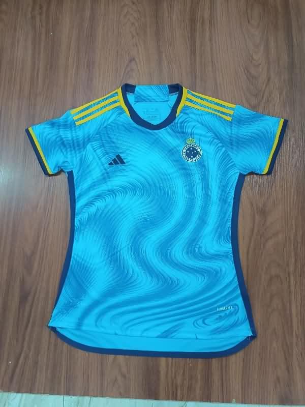 Thailand Quality(AAA) 2023 Cruzeiro Third Women Soccer Jersey