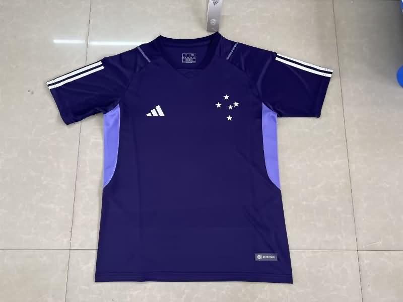 Thailand Quality(AAA) 2023 Cruzeiro Training Soccer Jersey