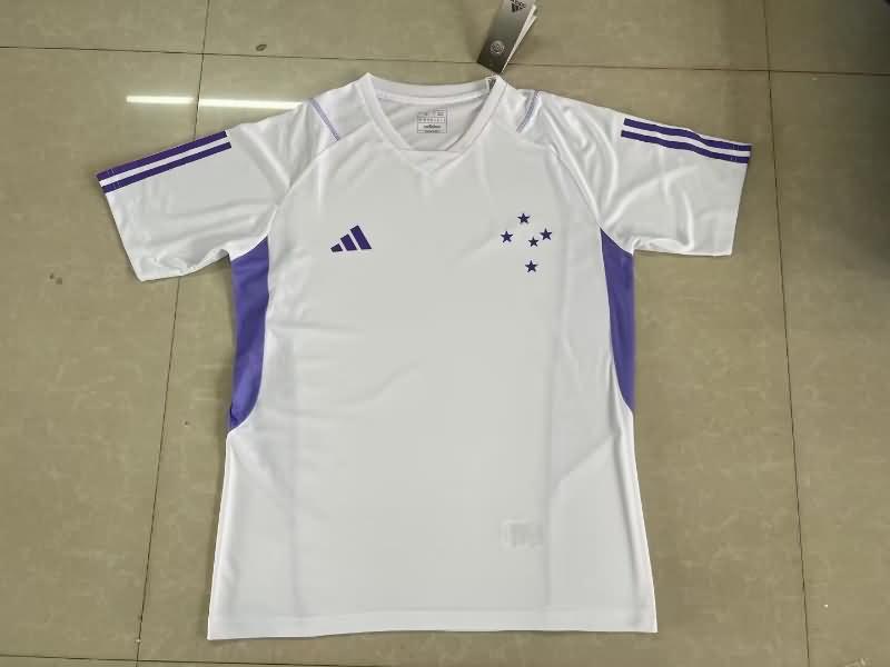 Thailand Quality(AAA) 2023 Cruzeiro Training Soccer Jersey 02