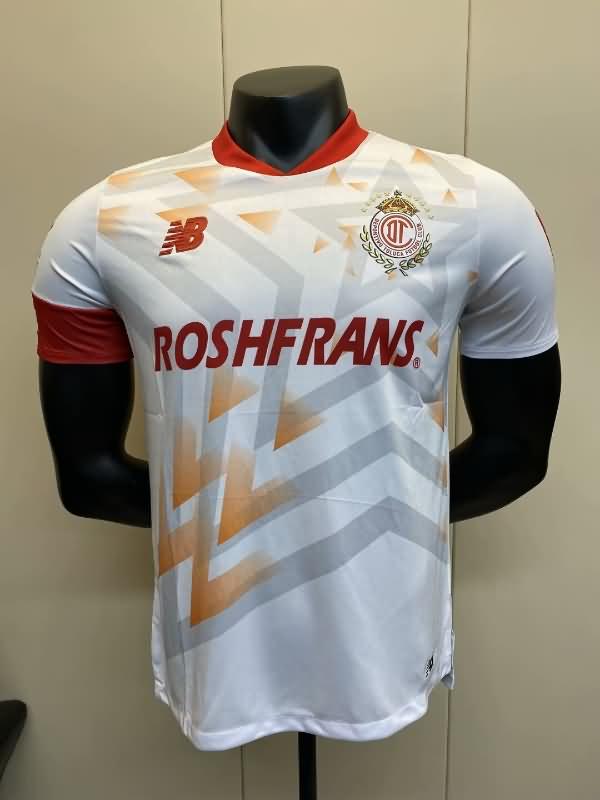 Thailand Quality(AAA) 23/24 Deportivo Toluca Away Soccer Jersey