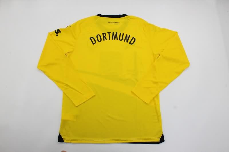 Thailand Quality(AAA) 23/24 Dortmund Home Long Sleeve Soccer Jersey