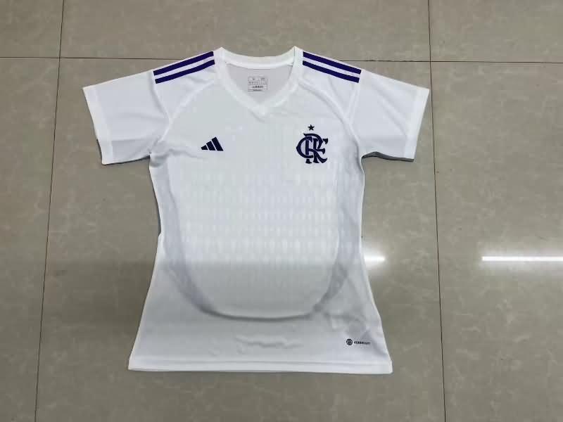 Thailand Quality(AAA) 2023 Flamengo Goalkeeper White Women Soccer Jersey