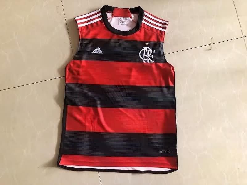 Thailand Quality(AAA) 2023 Flamengo Home Vest Soccer Jersey