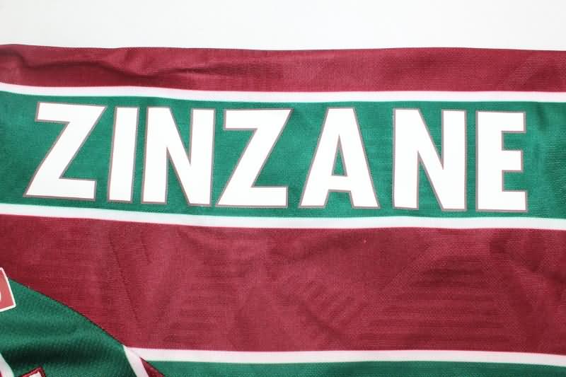 Thailand Quality(AAA) 2023 Fluminense Home Soccer Jersey Sponsor