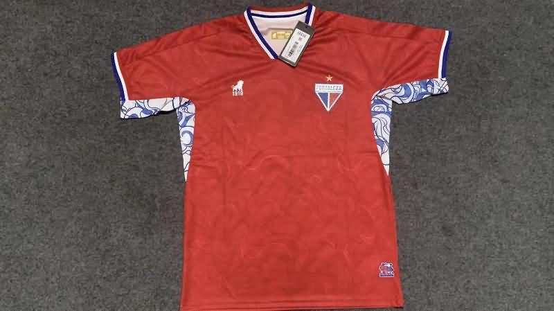Thailand Quality(AAA) 2023 Fortaleza Red Soccer Jersey