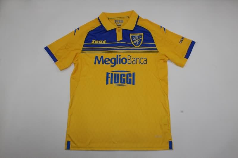 Thailand Quality(AAA) 23/24 Frosinone Calcio Home Soccer Jersey