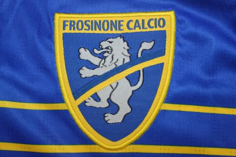Thailand Quality(AAA) 23/24 Frosinone Calcio Home Soccer Jersey