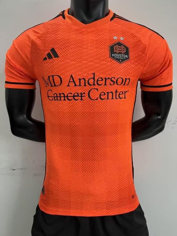 Thailand Quality(AAA) 2023 Houston Dynamo Home Soccer Jersey (Player)