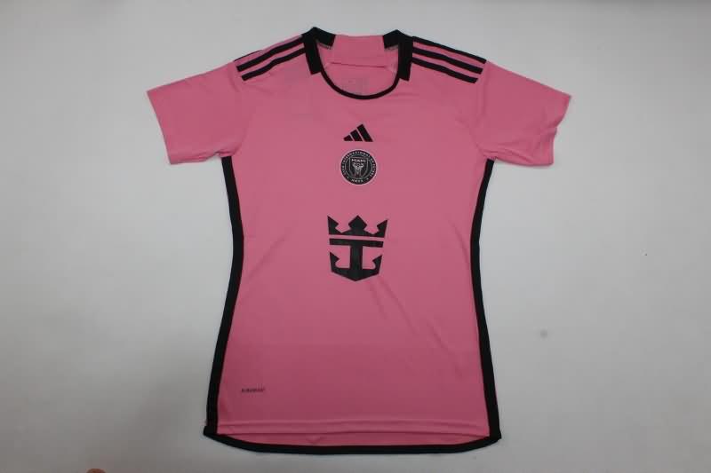Thailand Quality(AAA) 2024 Inter Miami Home Women Soccer Jersey