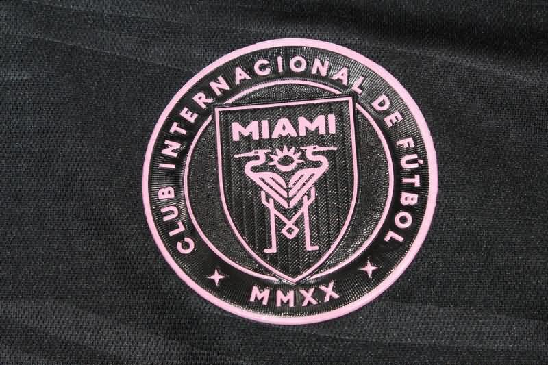 Thailand Quality(AAA) 2023 Inter Miami Away Long Sleeve Soccer Jersey (Player)