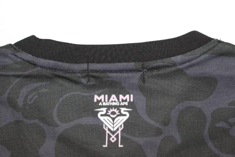 Thailand Quality(AAA) 2023 Inter Miami Special Long Sleeve Soccer Jersey 02