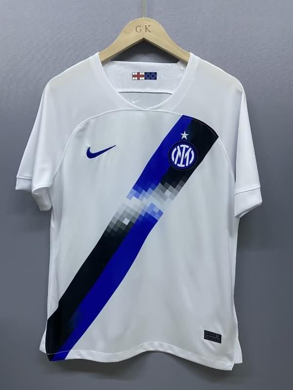 Thailand Quality(AAA) 23/24 Inter Milan Away Soccer Jersey