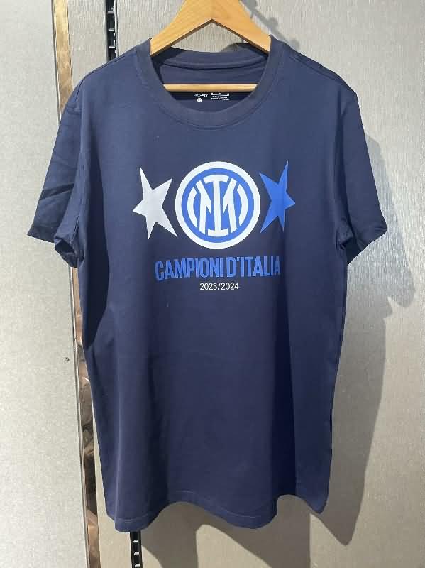 Thailand Quality(AAA) 2024 Inter Milan Champion Soccer Shirts 03