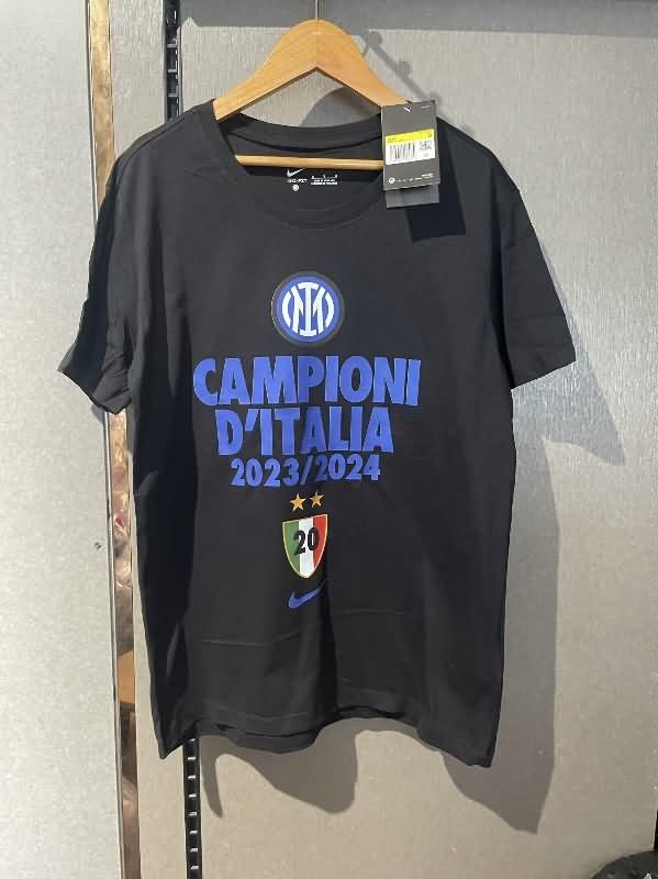 Thailand Quality(AAA) 2024 Inter Milan Champion Soccer Shirts 04
