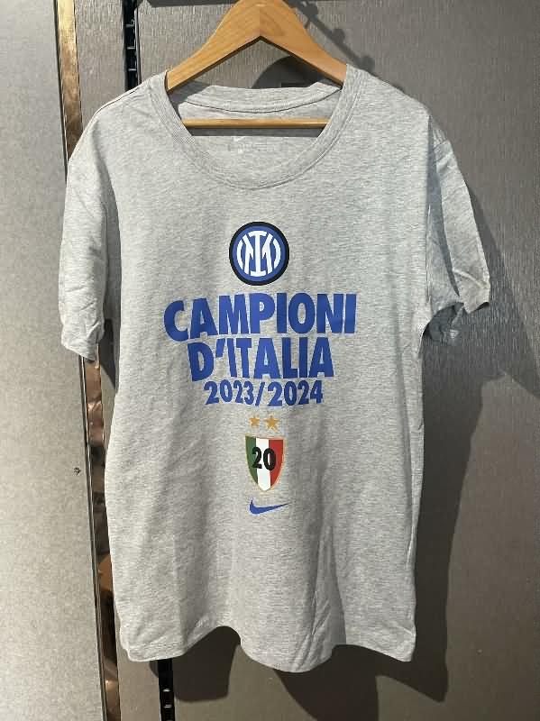 Thailand Quality(AAA) 2024 Inter Milan Champion Soccer Shirts 05