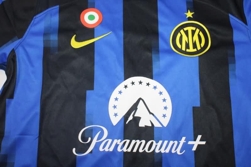 Thailand Quality(AAA) 23/24 Inter Milan Home Soccer Jersey